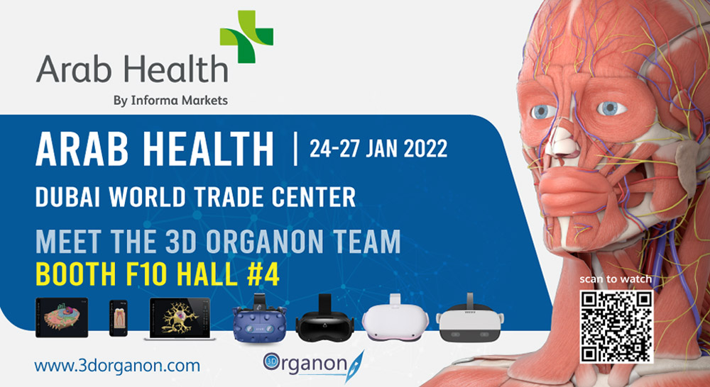 3D Organon at Arab Health 2022