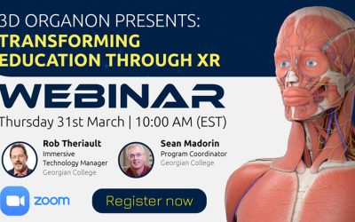 3D Organon Webinar: Transforming education through XR