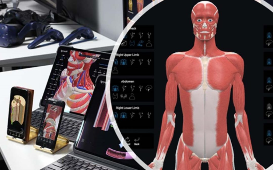 Daejeon University chose 3D Organon VR Anatomy 3D Organon