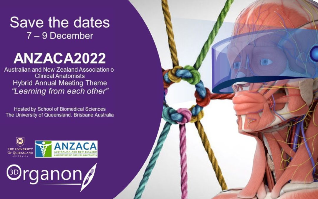 3D Organon at ANZACA 2022!