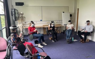 Medical students at Oxford University explored human anatomy with the aid of 3D Organon