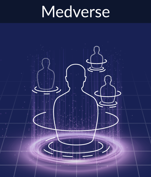 Medverse feature graphic from 3D Organon's software
