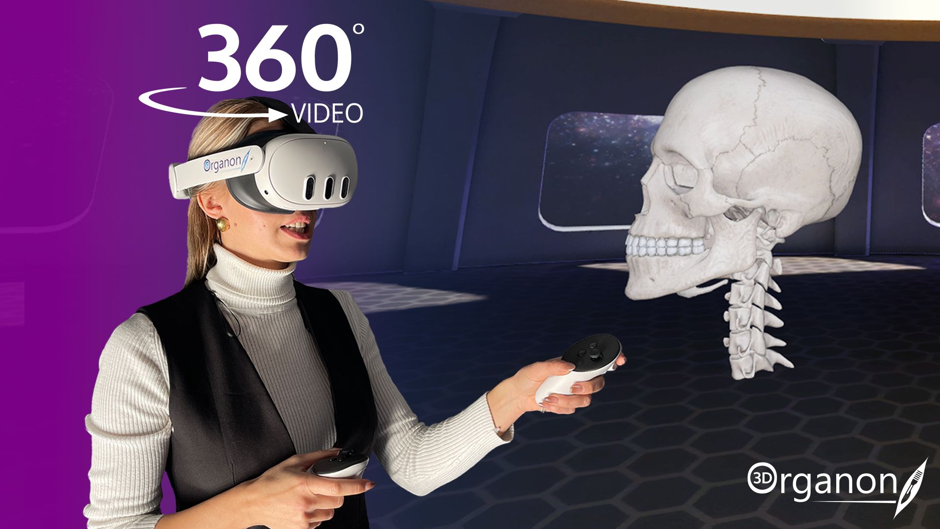3D Organon now offers an incredible 360° video capture feature. This innovation allows users to record and share their VR explorations in a fully immersive 360-degree format.