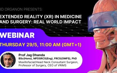 Webinar Announcement: “Extended Reality in Medicine and Surgery – Real World Impact” with Professor Jag Dhanda