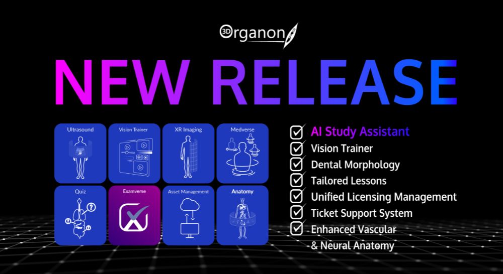 We’re excited to announce that a new 3D Organon software update will be released on May 24th, 2025! This version brings powerful new features and enhancements designed to enrich your experience and maximize the value of your 3D Organon use.